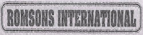 Romsons International Device mark 1002459 Trademark