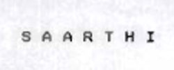 Saarthi Device mark 1030263 Trademark