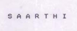 S A A R T H I Device mark 1030274 Trademark