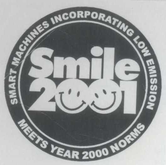 Smile 2001 (label) Device mark 1030872 Trademark