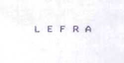 L E F R A Device mark 1040126 Trademark