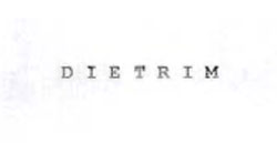 Dietrim Device mark 1050627 Trademark