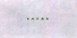 Karan Device mark 1079055 Trademark