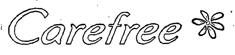 Carefree (label) Device mark 1126019 Trademark