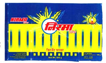 Nirma Shakti (label) Device mark 1143306 Trademark