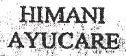 Himani Ayucare Device mark 1200430 Trademark