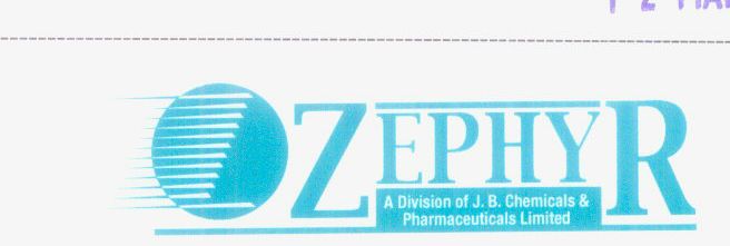 Zephyr (label, Device Of Circle) Device mark 1283478 Trademark