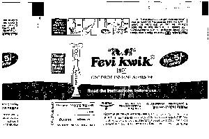 Fevi Kwik (label) Device mark 1295076 Trademark