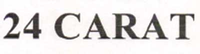 24 Carat Device mark 1365862 Trademark