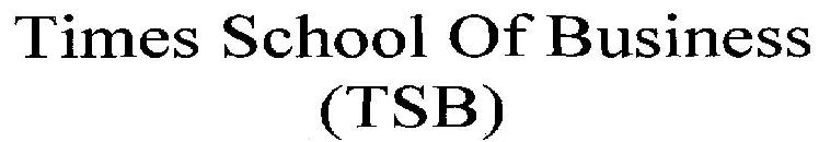 Times School Of Business(tsb) Device mark 1383691 Trademark