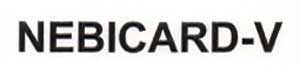 Nebicard-v Device mark 1385512 Trademark