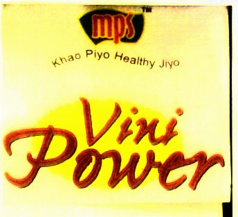 Mps Vini Power (label) Device mark 1413643 Trademark