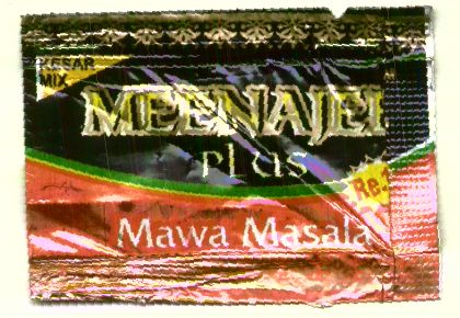 Meenajee Plus (label) Device mark 1420367 Trademark