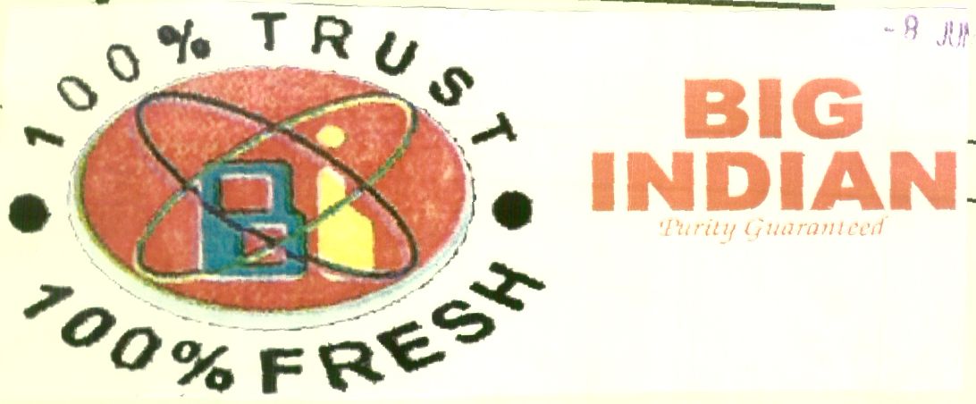 Big Indian, Bi Mono, Device Of Circles (label) Device mark 1458048 Trademark