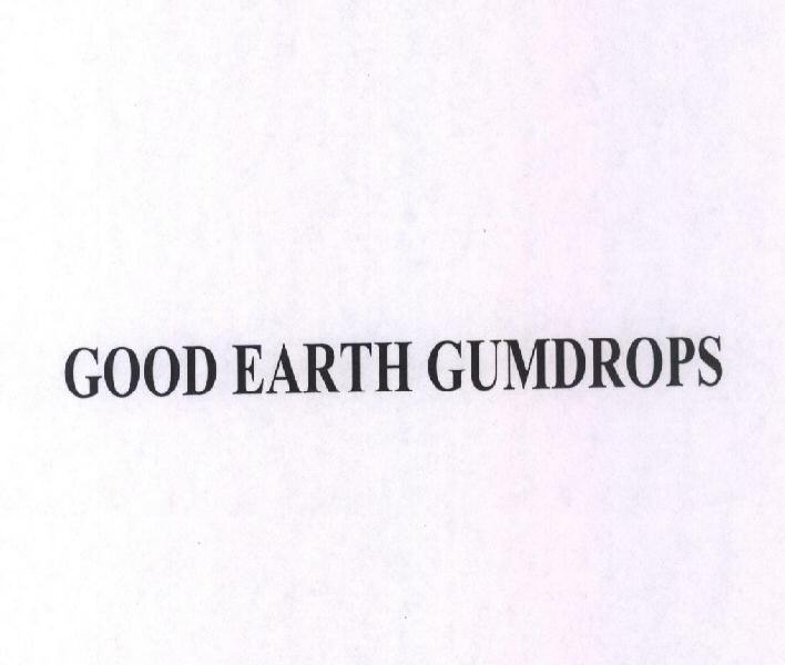Good Earth Gumdrops Device mark 1487785 Trademark