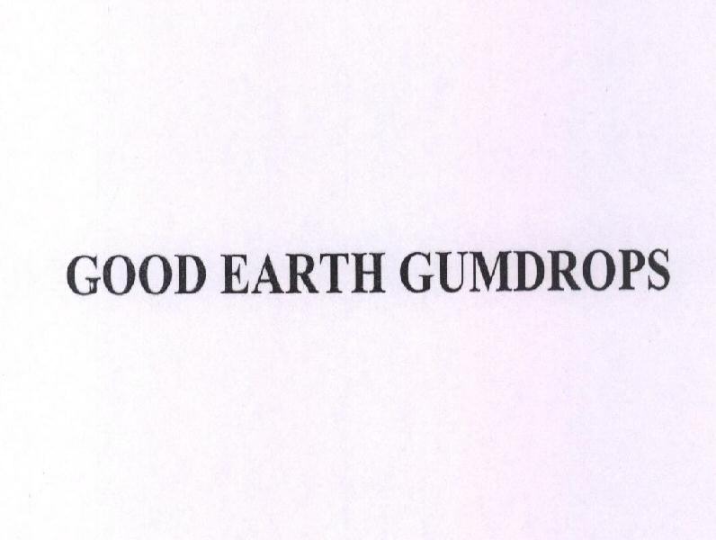 Good Earth Gumdrops Device mark 1487787 Trademark