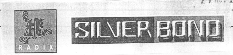 Radix Silver Bond Device mark 1507689 Trademark