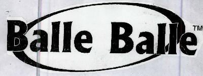 Balle Balle (label) Device mark 1561704 Trademark