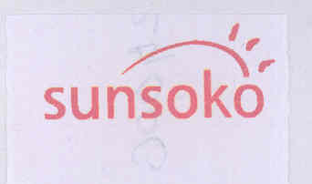 Sunsoko (label) Device mark 1587313 Trademark