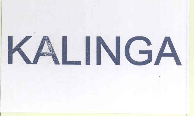 Kalinga (label) Device mark 1606468 Trademark