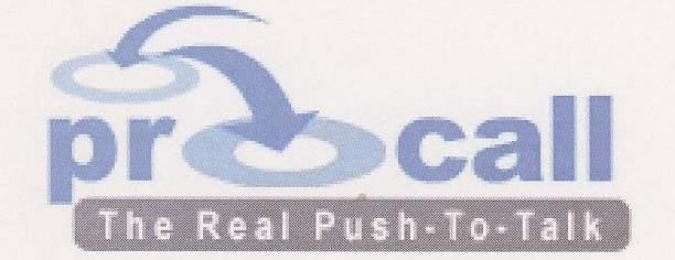 Procall With Label Device mark 1606865 Trademark