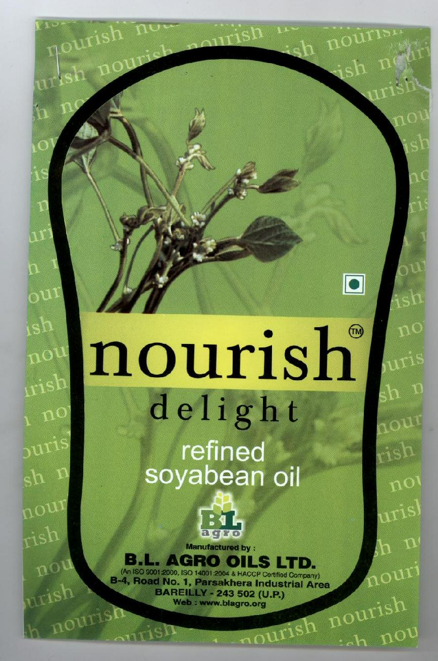Nourish With Label Device mark 1608343 Trademark