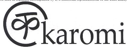 Karomi Device mark 1621630 Trademark