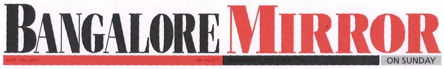 Bangalore Mirror Device mark 1635377 Trademark