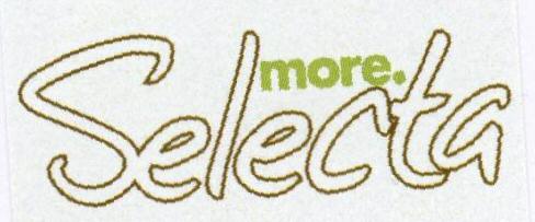 More. Selecta (logo) Device mark 1639671 Trademark
