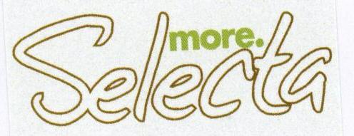 More. Selecta (logo) Device mark 1639673 Trademark