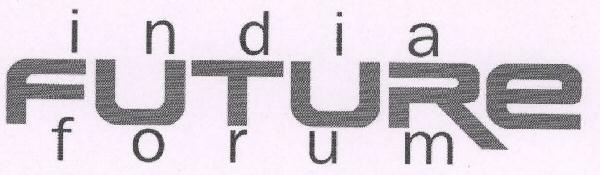 I N D I A Future F O R U M Device mark 1655317 Trademark