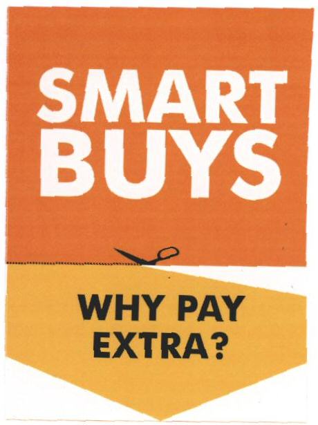 Smart Buys (label) Device mark 1659316 Trademark