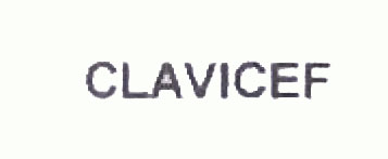 Clavicef Device mark 1662654 Trademark