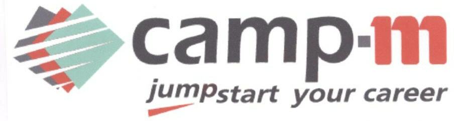 Camp.m Jump Start Your Career (label) Device mark 1662838 Trademark