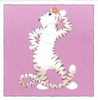 Tiger (device Of Flower) Device mark 1666323 Trademark