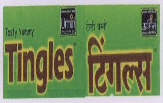 Tingles With Lable Device mark 1667338 Trademark
