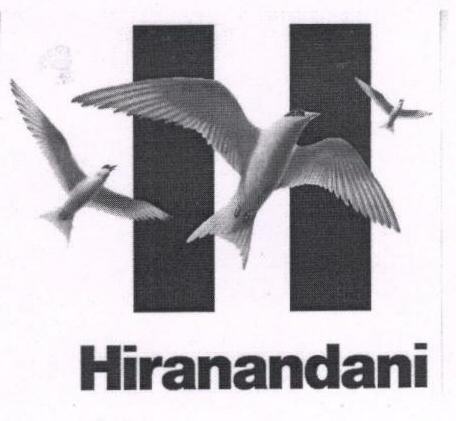 Hiranandani (label) Device mark 1675871 Trademark