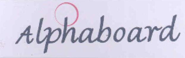 Alphaboard (label) Device mark 1686854 Trademark
