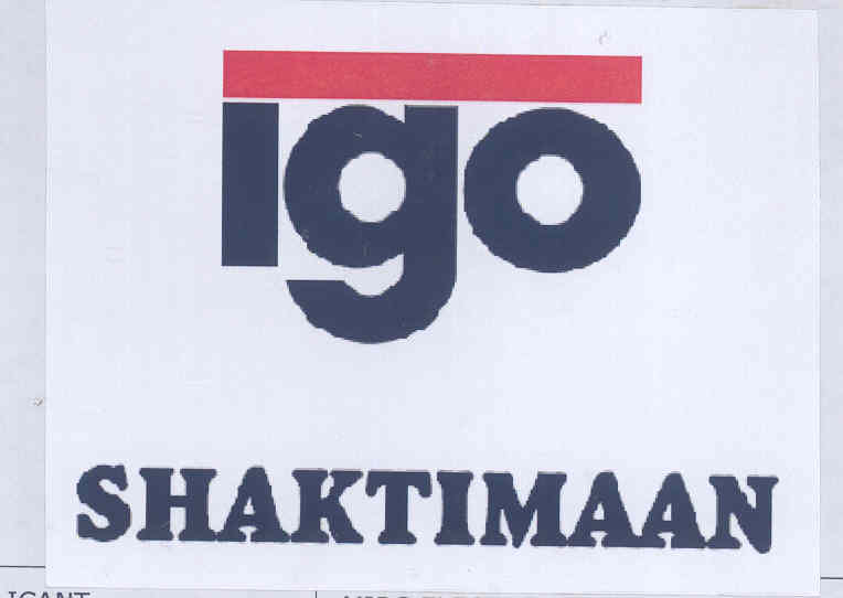 Igo Shaktimaan (label) Device mark 1696223 Trademark