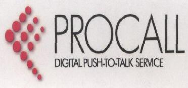 Procall Digital Push-to-talk Service Device mark 1697995 Trademark
