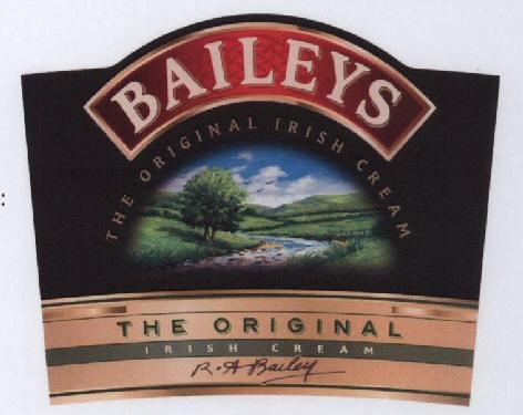 Baileys Label In Colour Label Device mark 1706962 Trademark