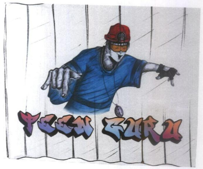 Teen Guru With Clown Device Device mark 1715802 Trademark