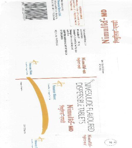 Nimulid Md Device mark 1725099 Trademark
