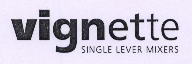 Vignette Single Lever Mixers Device mark 1734585 Trademark