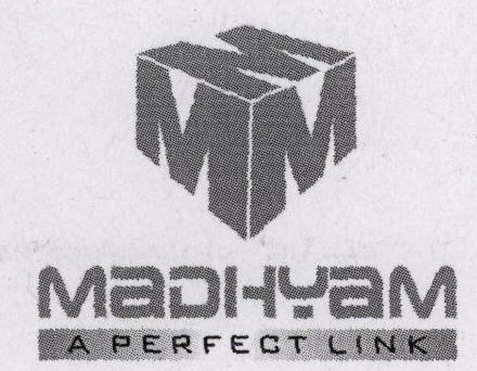 Madhyam A Perfect Link (with Device) Device mark 1740977 Trademark