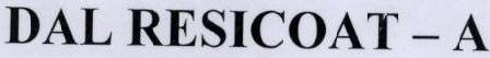 Dal Resicoat - A With Lable Device mark 1760772 Trademark