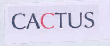 Cactus (label) Device mark 1762395 Trademark