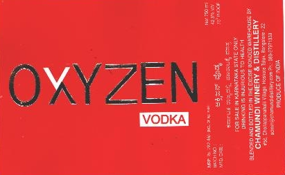 Oxyzen, Vodka Device mark 1843869 Trademark