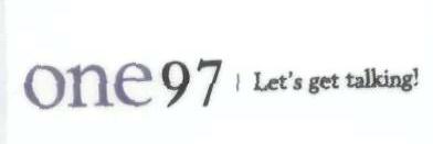 One 97 Device mark 1850772 Trademark