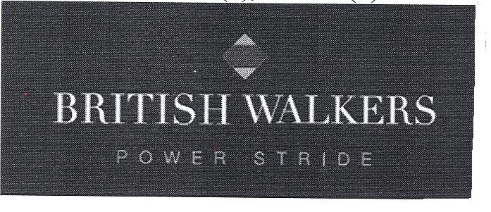 British Walkers Power Stride Device mark 1872824 Trademark